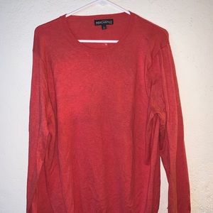 Mercantile J crew orange sweater